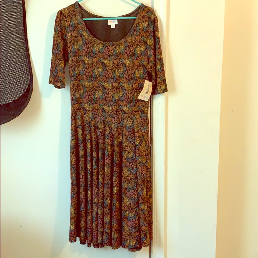 Floral and Paisley lularoe dress